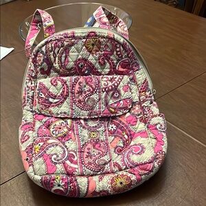 Vera Bradley backpack .  Retired print